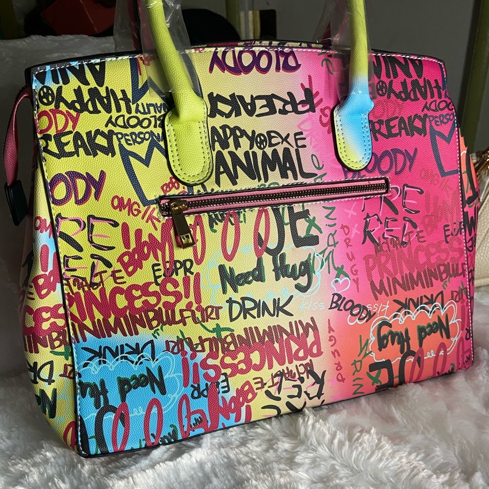 Big colorful Purse.
